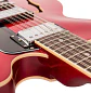 Guitarra Eléctrica Semiacústica Vintage VSA500CR-12 12 Cuerdas Cherry Red - Miniatura 3