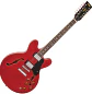 Guitarra Eléctrica Semiacústica Vintage VSA500CR-12 12 Cuerdas Cherry Red - Miniatura 1
