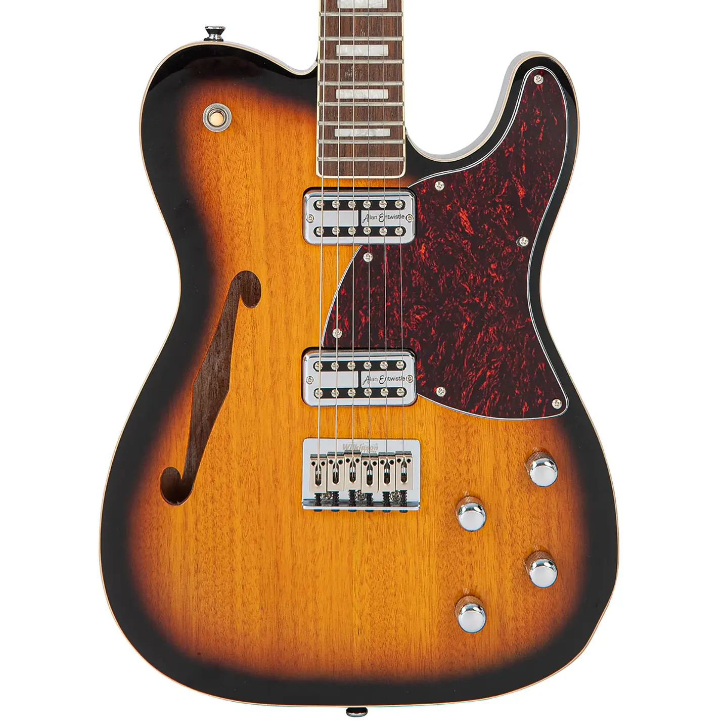 Guitarra Eléctrica Vintage REVO Midline VRD850TS 2 Tone Sunburst 6