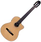 Guitarra Electroacústica Vintage Santos Slim Body VSE440N Natural - Miniatura 1