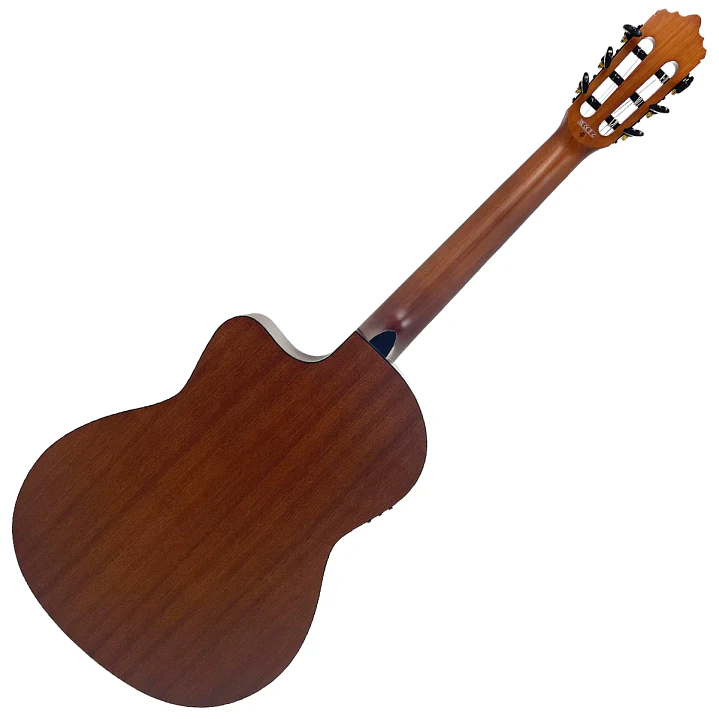 Guitarra Electroacústica Vintage Santos Slim Body VSE440BK Negra 2