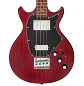 Bajo Eléctrico Vintage REVO Callan VRB70CR See Thru Cherry Red - Miniatura 5