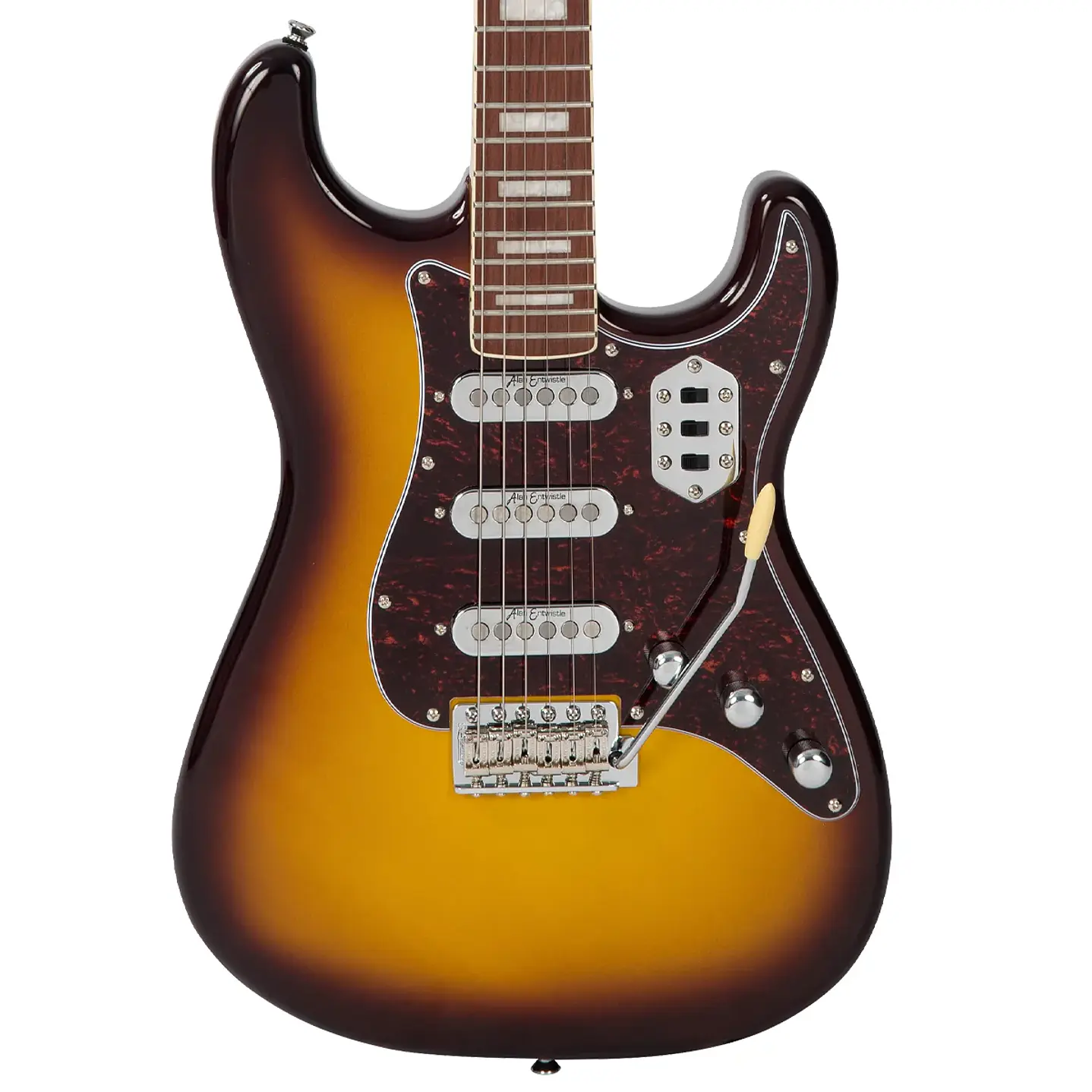 Guitarra Eléctrica Vintage REVO Deluxe VRX6CAP Cappuchino 4