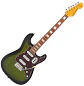 Guitarra Eléctrica Vintage REVO Deluxe VRX6GB Greenburst - Miniatura 3