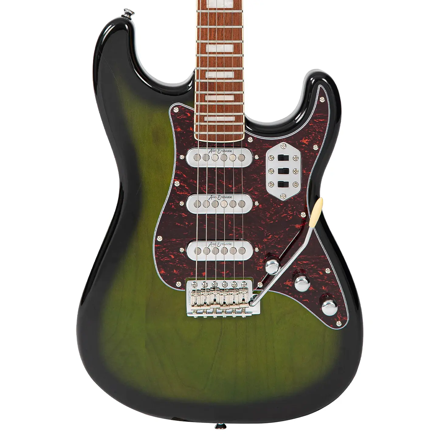 Guitarra Eléctrica Vintage REVO Deluxe VRX6GB Greenburst 7