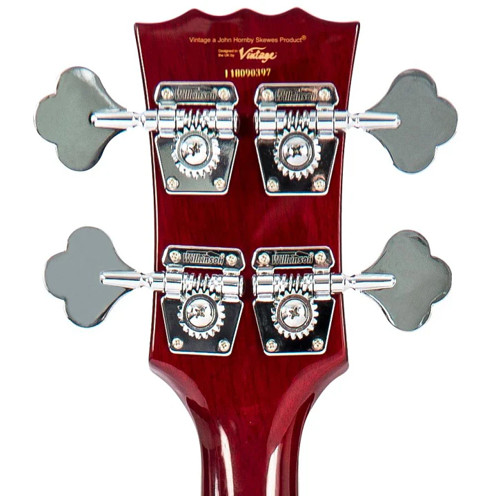 Bajo Eléctrico Vintage VS4 ReIssued VS4CR Cherry Red 8