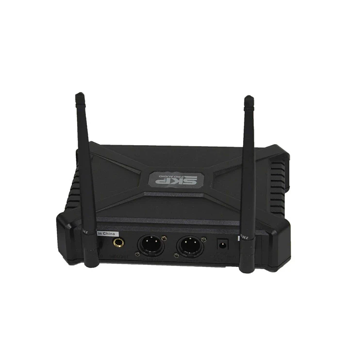 Sistema de 2 Micrófonos Inalámbricos SKP UHF 300D 4