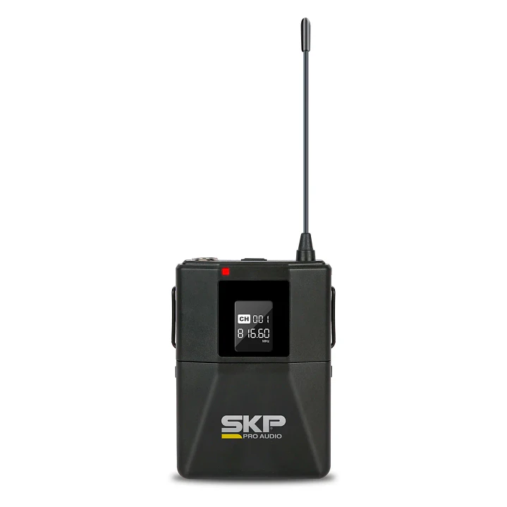 Kit Micrófono Inalámbrico SKP UHF-400D Mano, Cintillo y Solapa 6