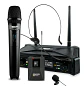 Kit Micrófono Inalámbrico SKP UHF-400D Mano, Cintillo y Solapa - Miniatura 1