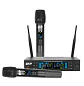 Sistema de 2 Micrófonos Inalámbricos SKP Clarity II UHF - Miniatura 1