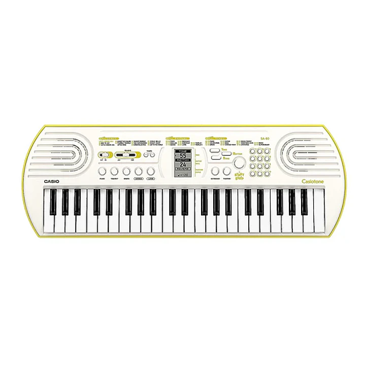 Mini Teclado Digital de 44 Teclas Casio SA-80  2