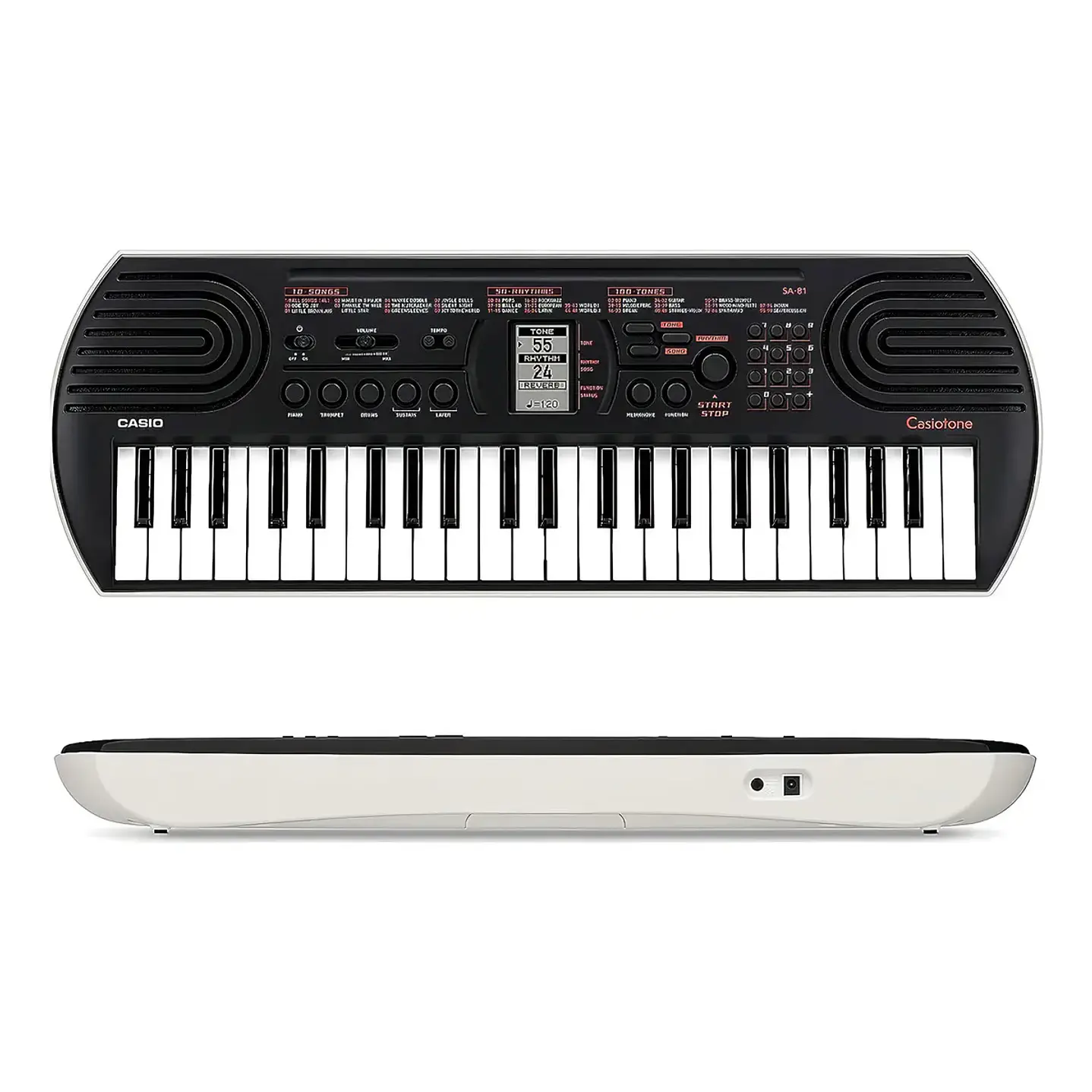 Mini Teclado Digital de 44 Teclas Casio SA-81 4