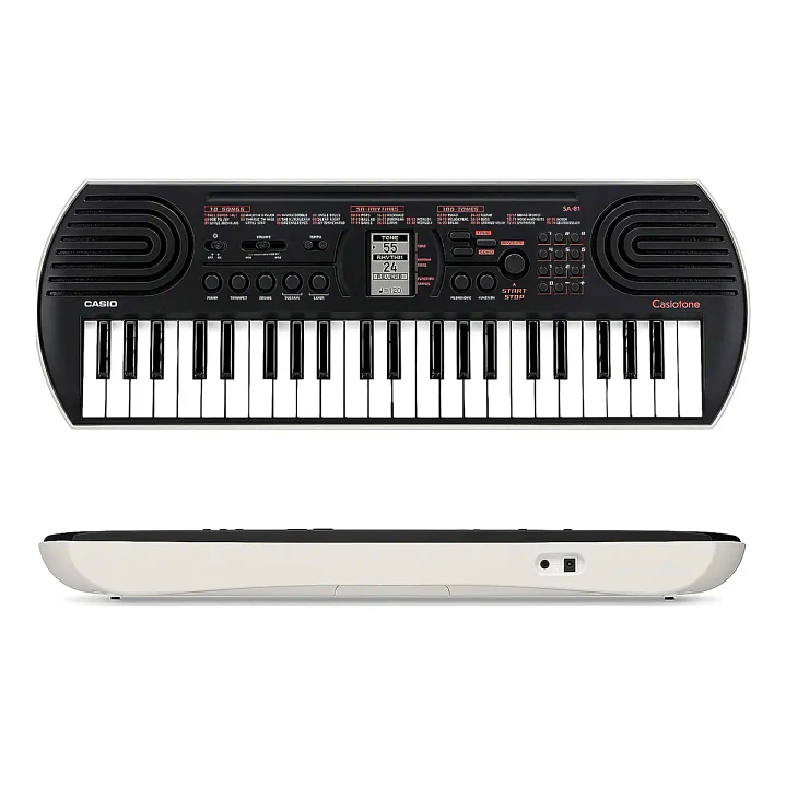 Mini Teclado Digital de 44 Teclas Casio SA-81 4