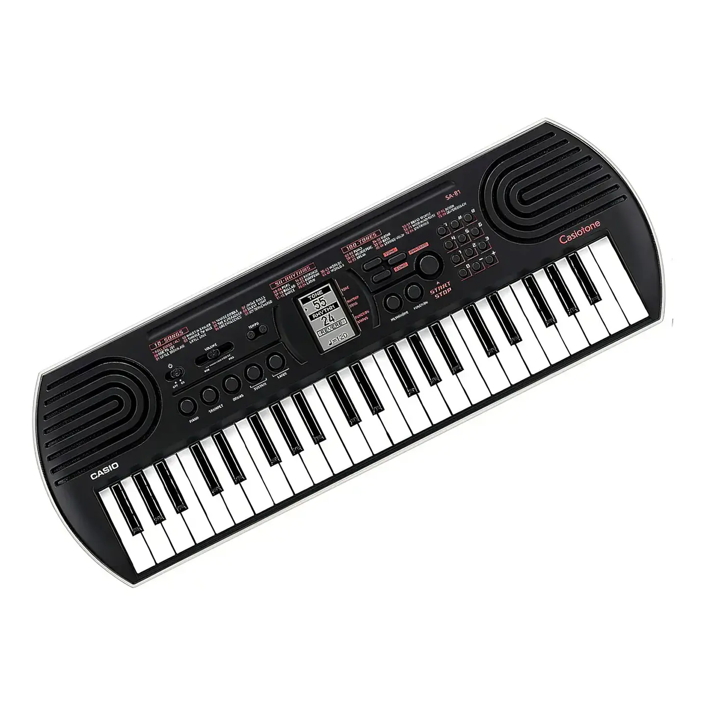 Mini Teclado Digital de 44 Teclas Casio SA-81 3