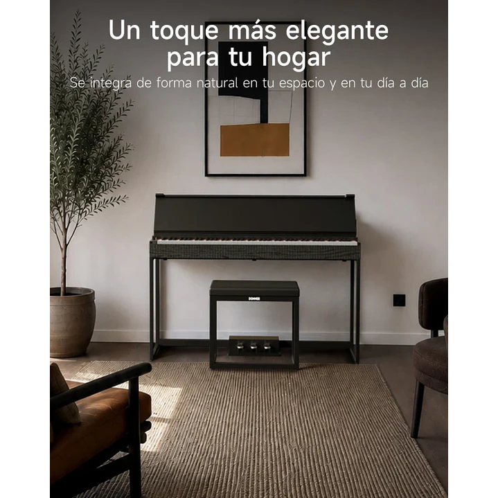 Piano Digital Donner OURA S300 Black de 88 Teclas EC7135 8