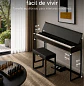 Piano Digital Donner OURA S300 Black de 88 Teclas EC7135 - Miniatura 6