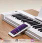 Pack Teclado Plegable Donner DP-06 Blanco de 61 Teclas EC6633 - Miniatura 3