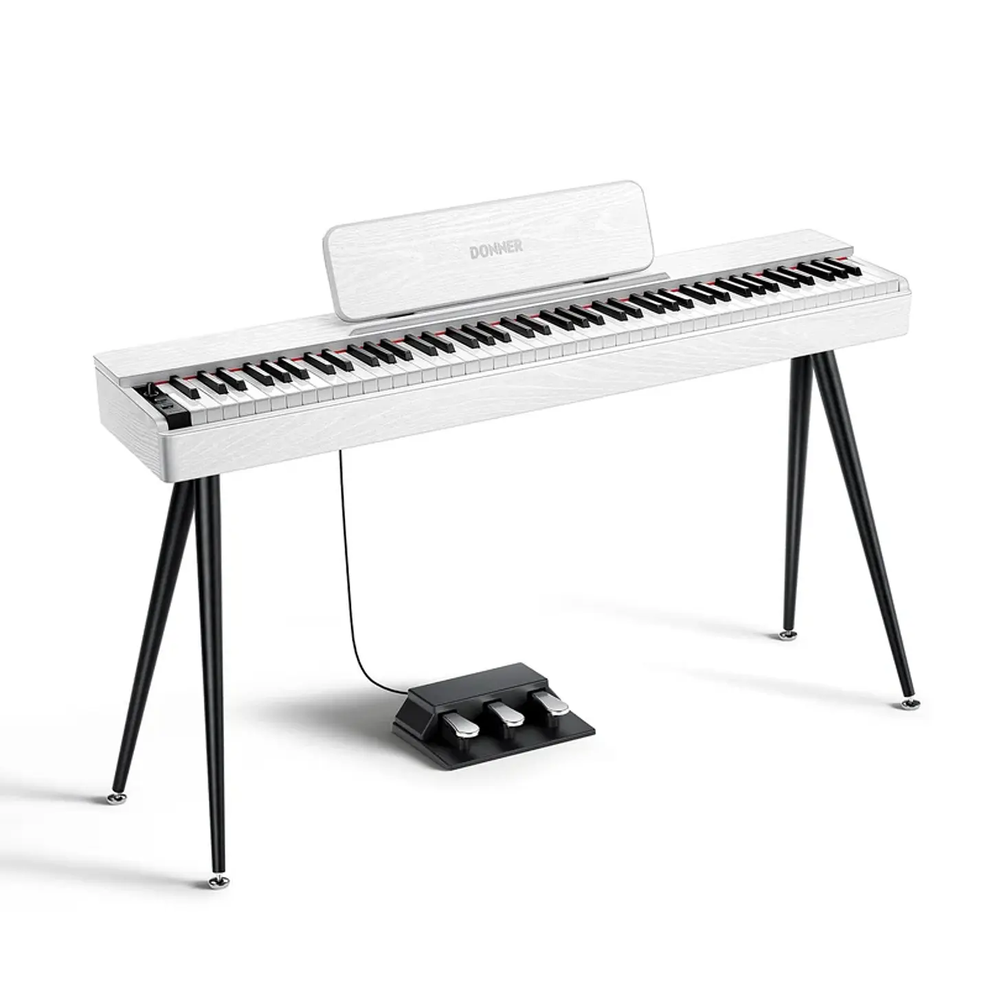 Piano Digital Donner Oura S100 Blanco 88 Teclas EC7234 2