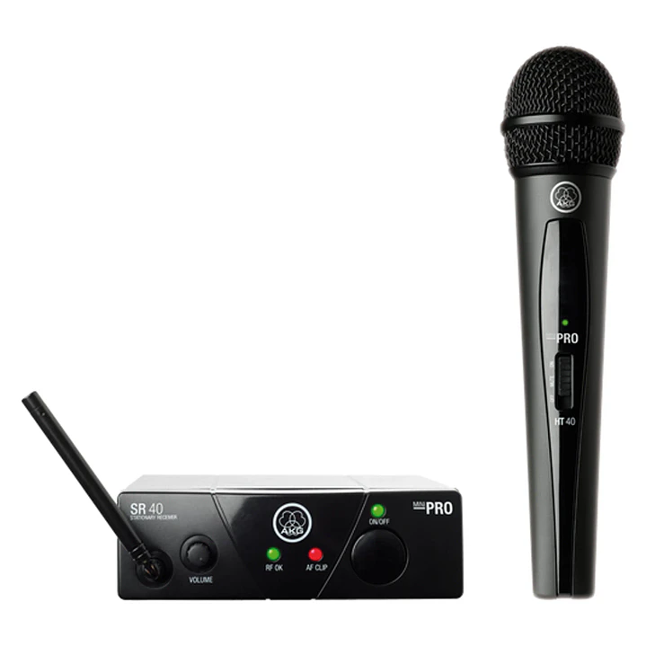 Micrófono Inalámbrico AKG WMS40 Mini Vocal Set ISM3 1