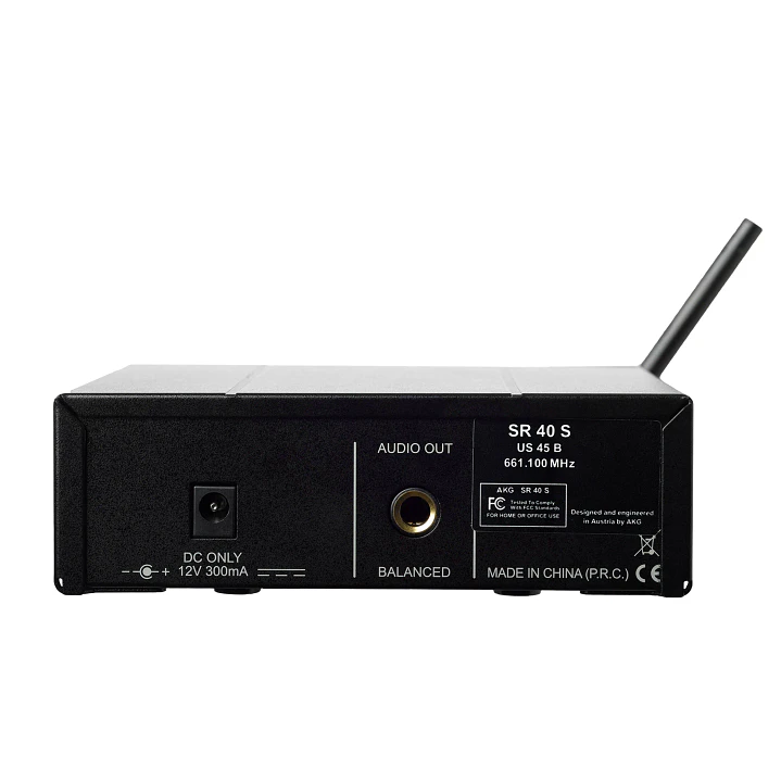 Micrófono Inalámbrico AKG WMS40 Mini Vocal Set ISM3 2