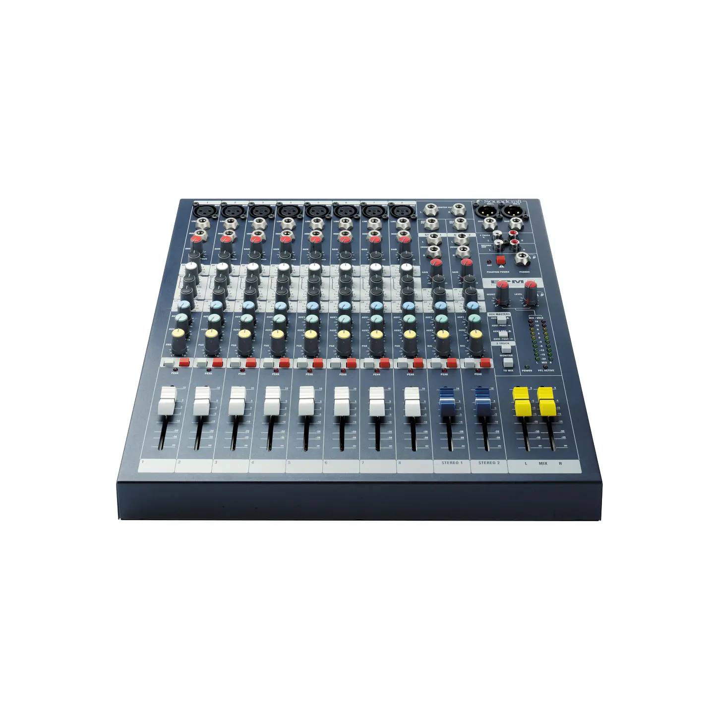 Consola Análoga Soundcraft EPM8 de 8 Canales  2