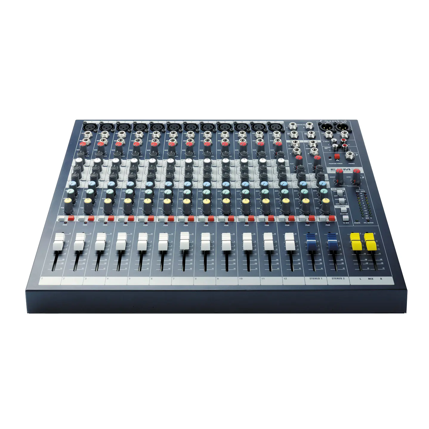 Consola Análoga Soundcraft EPM12 de 12 Canales 2