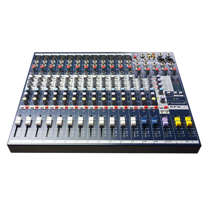 Consola Análoga Soundcraft EFX12 de 12 Canales con Efectos 1