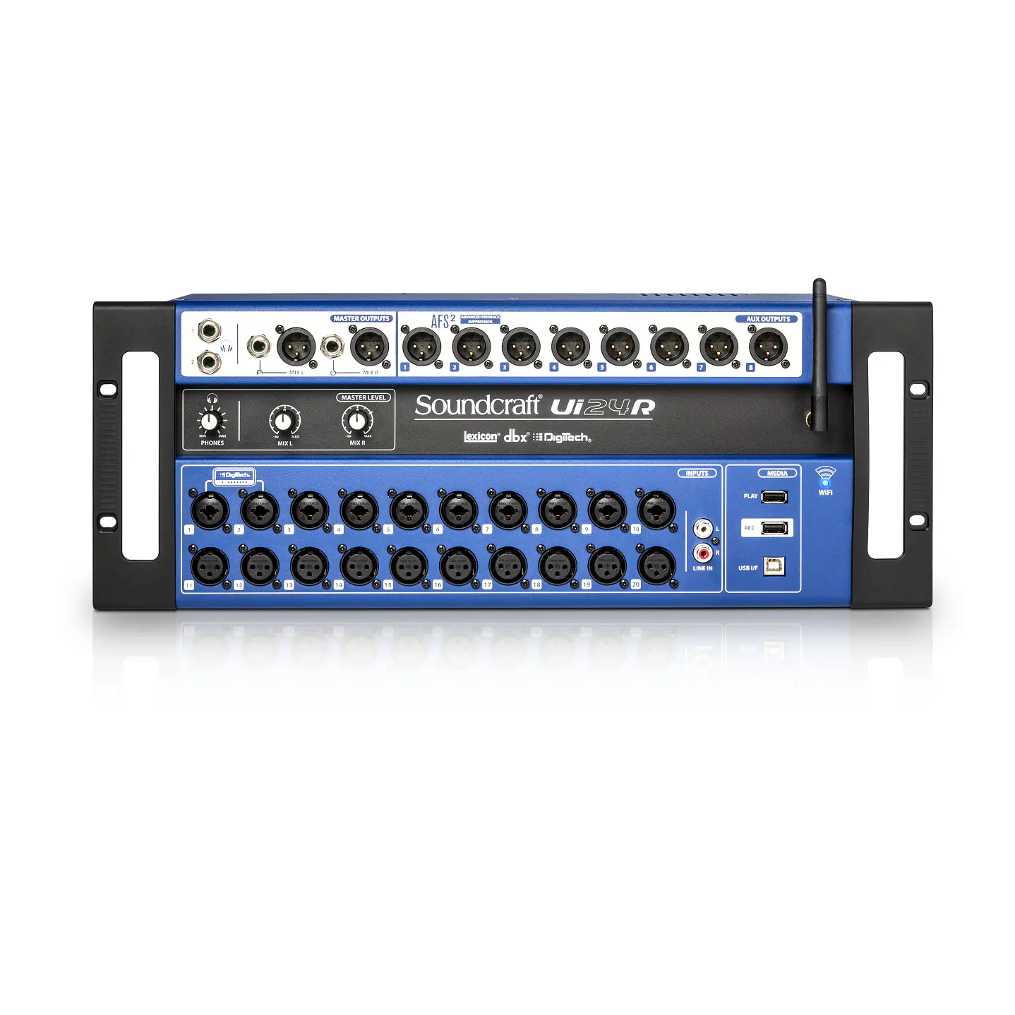 Consola Digital Soundcraft Ui24R de 24 Canales 1
