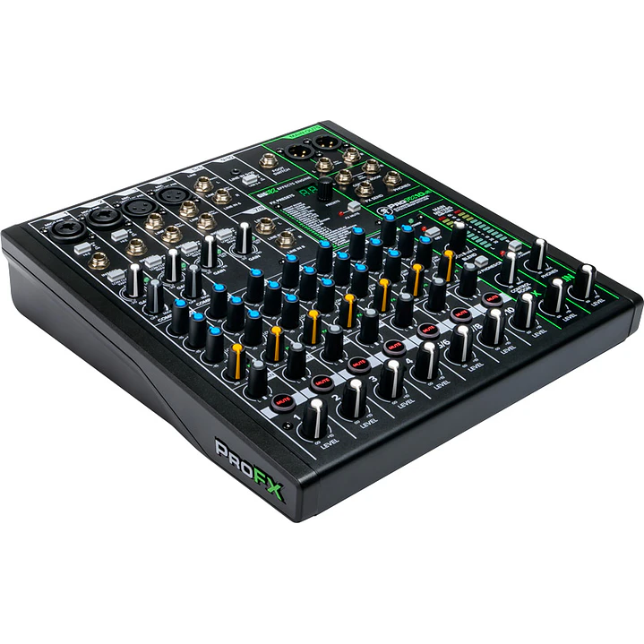 Consola Análoga Mackie ProFX10v3 de 10 Canales con USB y Efectos 3