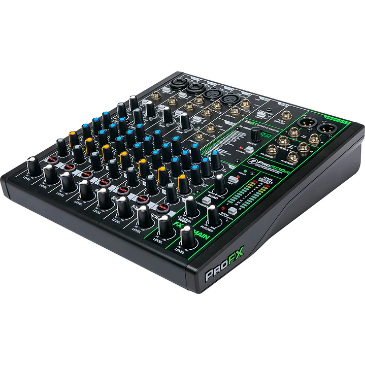 Consola Análoga Mackie ProFX10v3 de 10 Canales con USB y Efectos 4