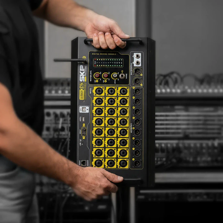 Consola Digital SKP D-Track 26R de 24 Canales 4