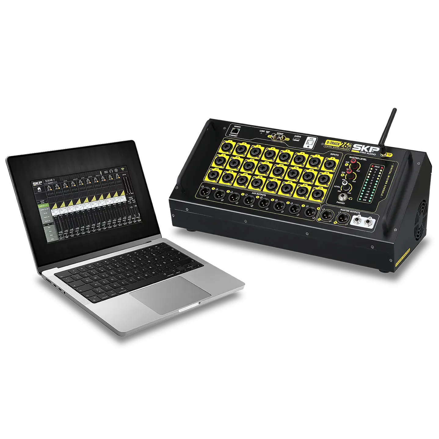 Consola Digital SKP D-Track 26R de 24 Canales 2