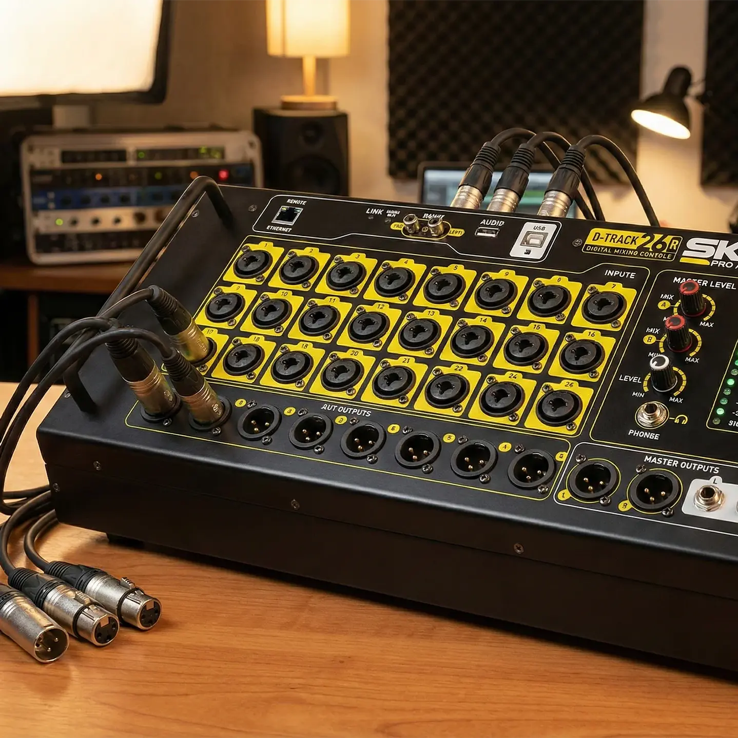 Consola Digital SKP D-Track 26R de 24 Canales 6