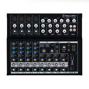 Consola Análoga Mackie Mix12FX de 12 Canales con Efectos
