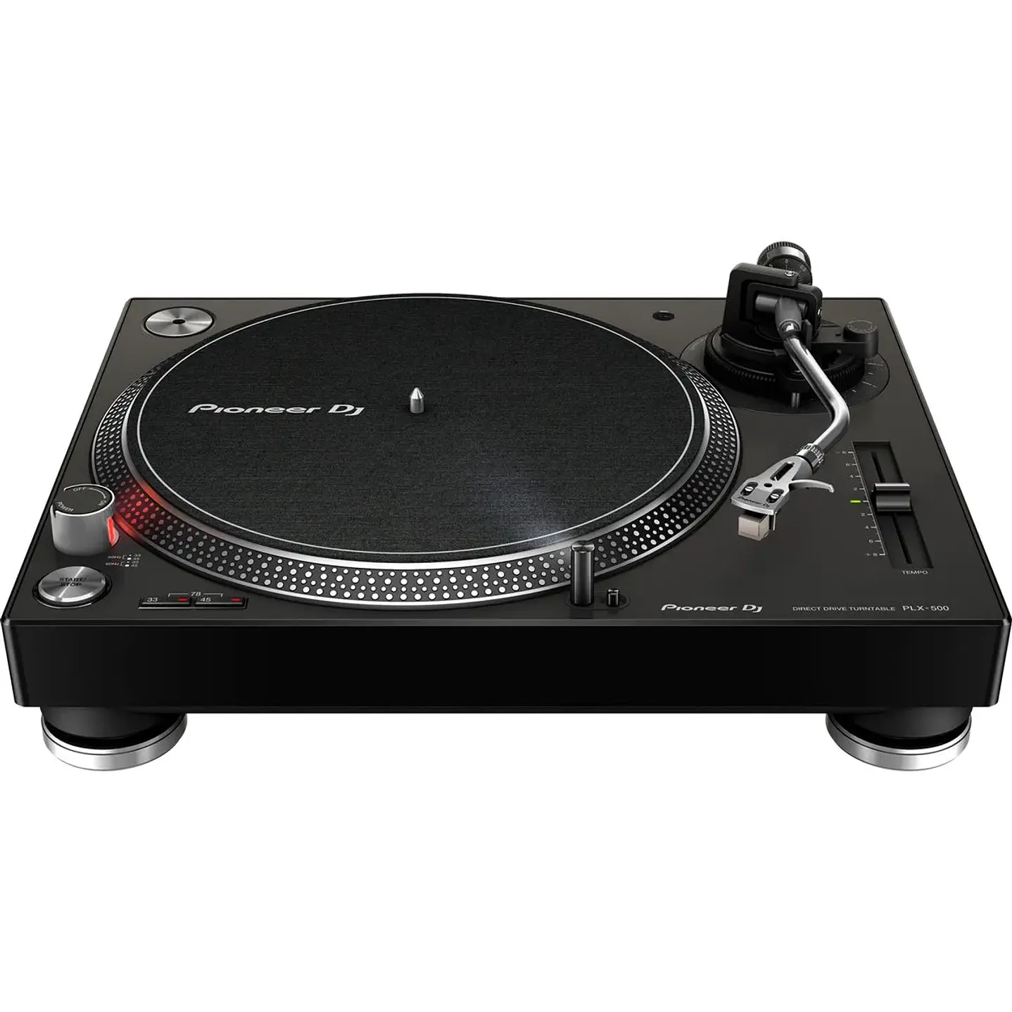 Tornamesa Pioneer DJ PLX-500-K Negra USB 2