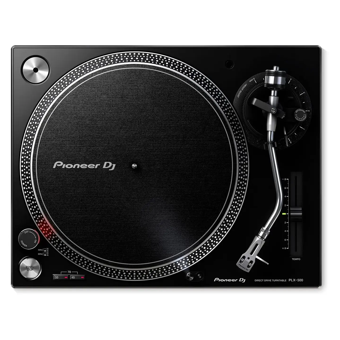 Tornamesa Pioneer DJ PLX-500-K Negra USB 3