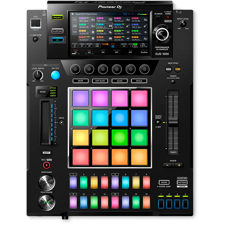 Sampler Pioneer DJ DJS-1000 de 16 Pistas con Secuenciador 1