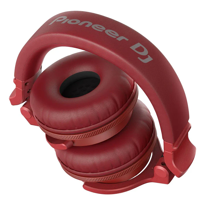 Audífonos DJ Pioneer DJ HDJ-CUE1BT-R Bluetooth Rojos 3