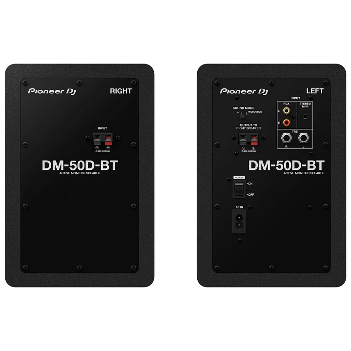 Par de Monitores Activos Pioneer DJ DM-50D-BT de 5