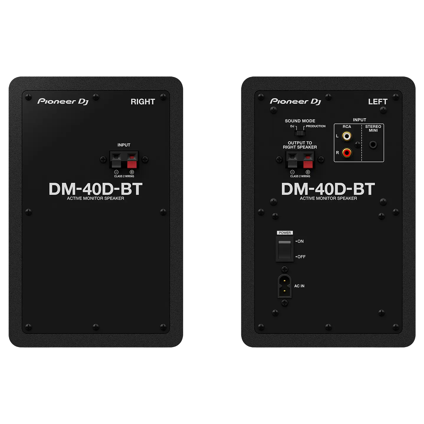 Par de Monitores Activos Pioneer DJ DM-40D-BT de 4