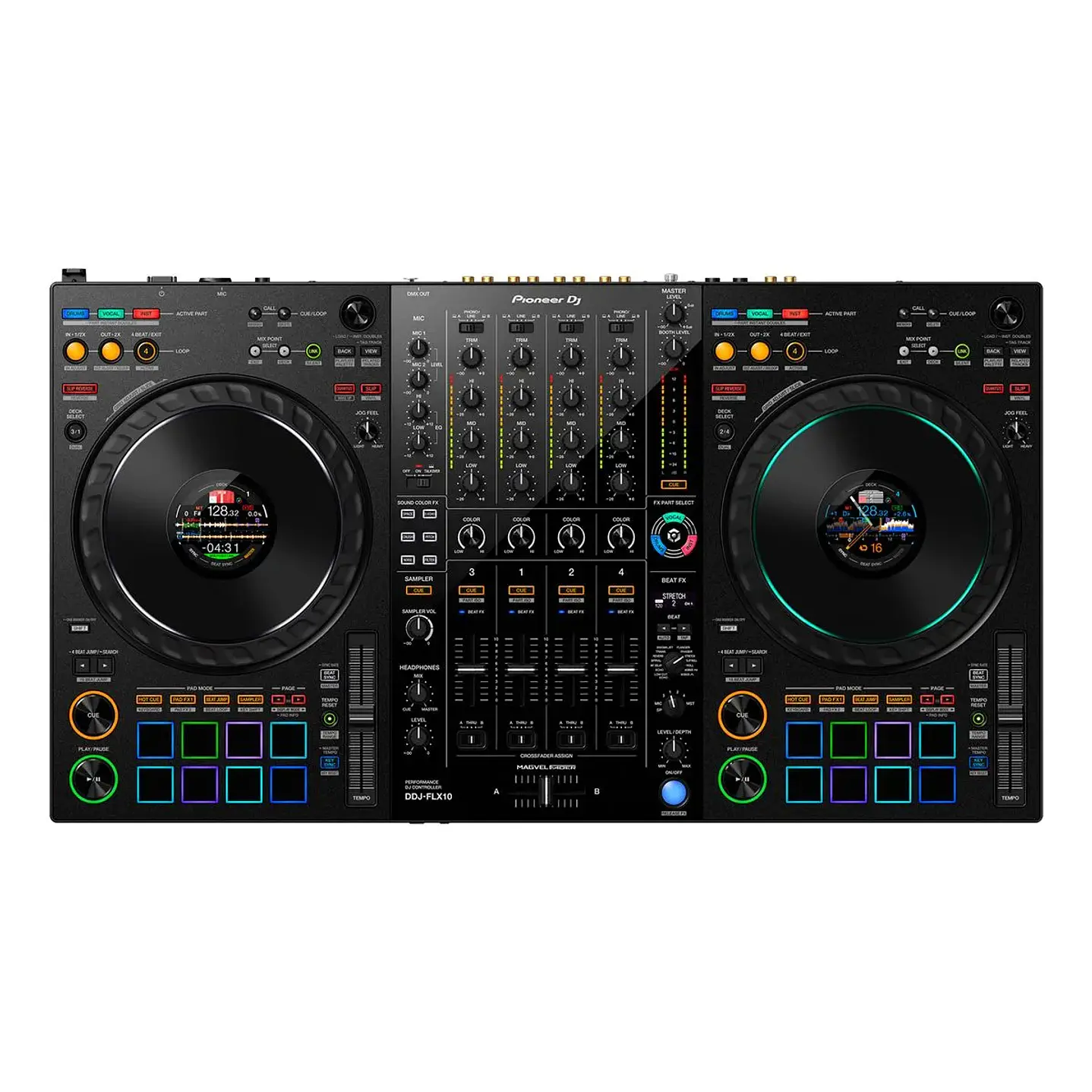 Controlador DJ Pioneer DJ DDJ-FLX10 de 4 Canales 1