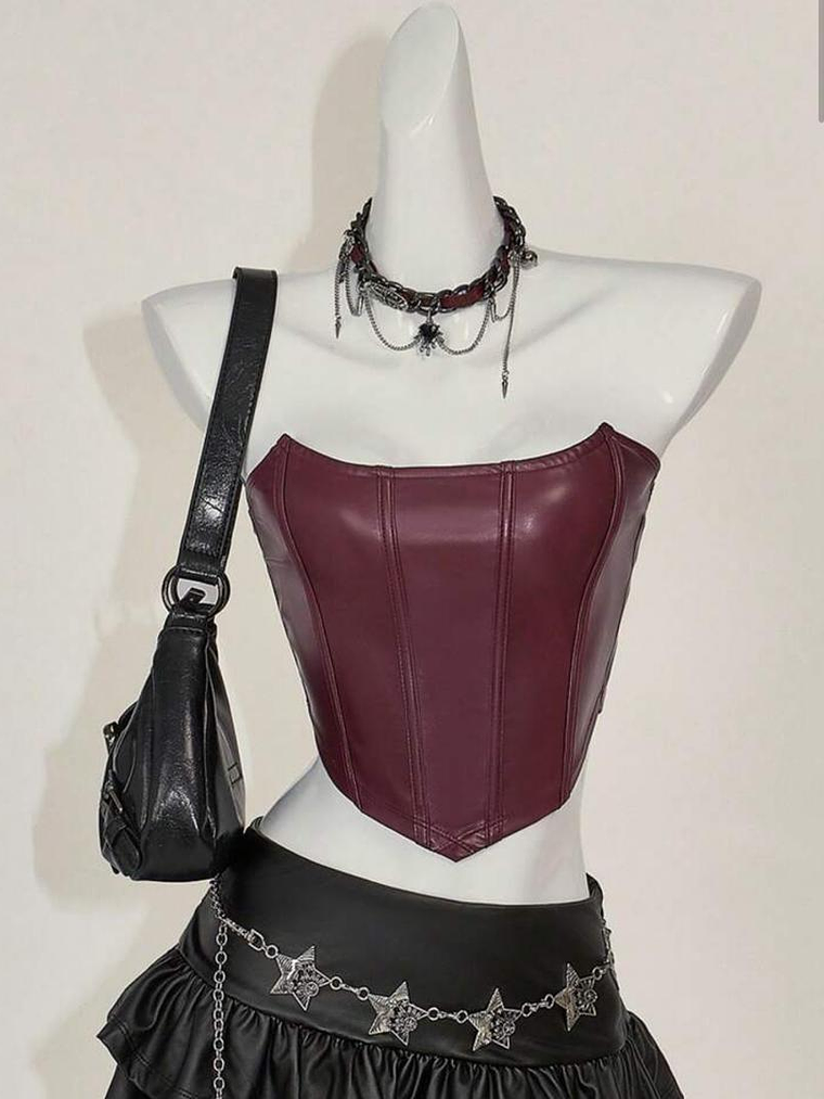 CORSET DE CUERINA CORTO 1