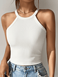 TOP BASICO CORTO SIN MANGAS  - Miniatura 1