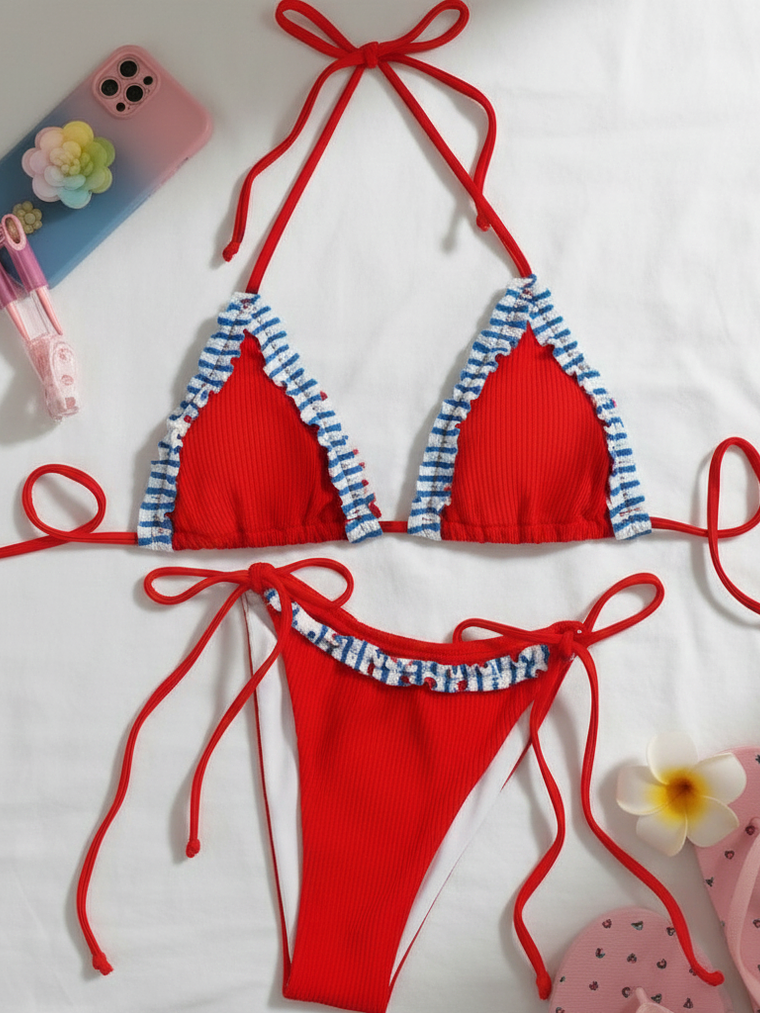 TRAJE DE BAÑO DE DOS PIEZAS  1