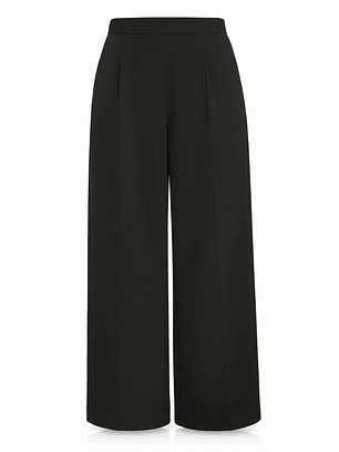 PANTALON CORTE ALTO RECTO TALLA PLUS 