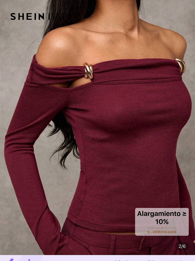 BLUSA DE HOMBROS DESCUBIERTOS 1