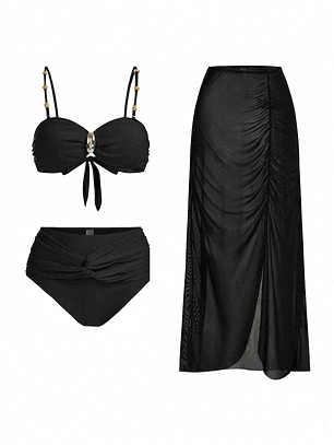 TRAJE DE BAÑO CONJUNTO DE 3 PIEZAS