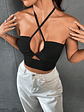 TOP CORTO DE CUELLO HALTER  - Miniatura 1
