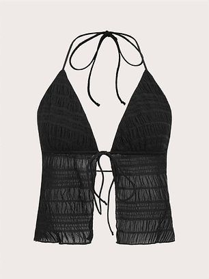 TOP HALTER ESPALDA DESCUBIERTA 