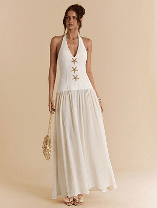 VESTIDO DE VERANO TENDENCIA ELEGANTE 